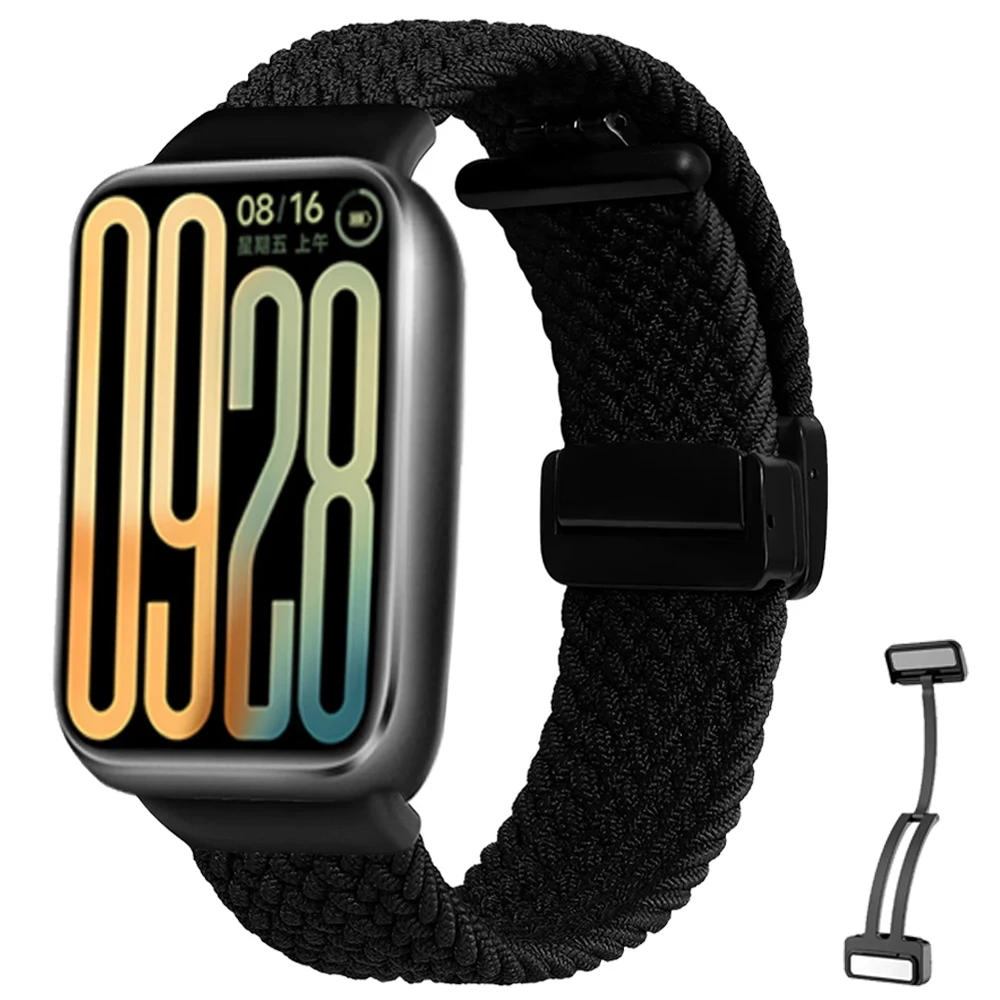 Nylon Braided Magnetic Buckle Breathable Wristband Bracelet