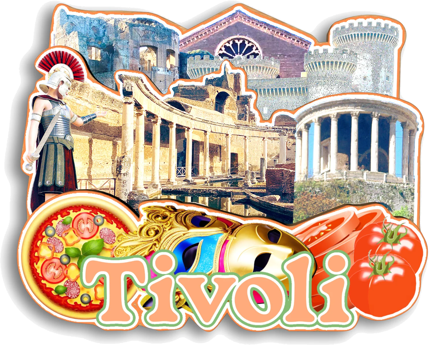 Gubbio cortona Capri Lampedusa e Linosa Tivoli Forio Val Gardena Volterra Malcesine Italy Fridge Magnet Travel Souvenir Gift