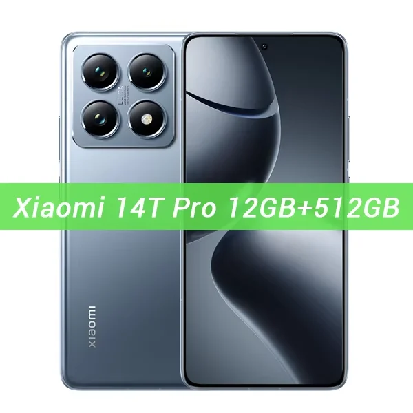 Xiaomi 14T Pro（12GB/512GB）GlobalVersion Amazon.com: Xiaomi 14T Pro Ai 5G (512GB+12GB) Nfc Global