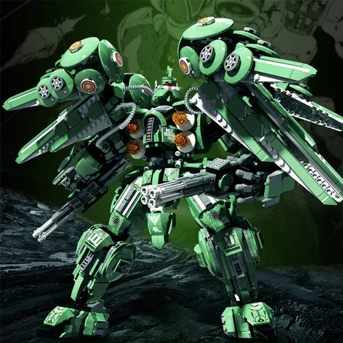 New Model in Stock Mechanical Punk Big Green Pepper Kshatriya