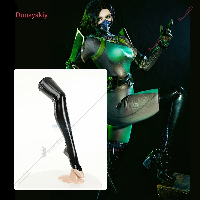 thumbnail image 1 of Disfraz de víbora venenosa para cosplay, juego de rol VALORANT, ropa ajustada con estampado 3D, fiesta de Halloween de anime, 1 of 5