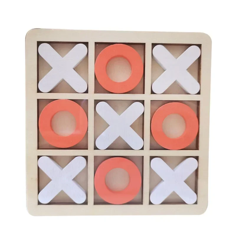 Interactive Tic Tac Toe Board Game for Kids - Engaging Brain Teasers & Strategy Toy for Parent-Child Fun