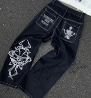 Jean à jambes larges pour hommes, Streetwear, Baggy, mode coréenne, drapé, droit, décontracté, ample, pantalon Cargo, nouvelle collection 2025 2