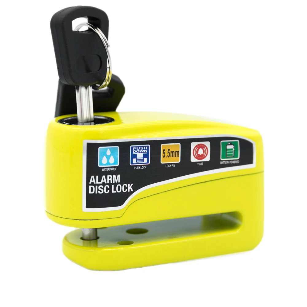 Motorcycle Alarm Disc Lock Anti-Theft Waterproof 110dB Alarm Sound Disc Lock For Motorcycle - View #13