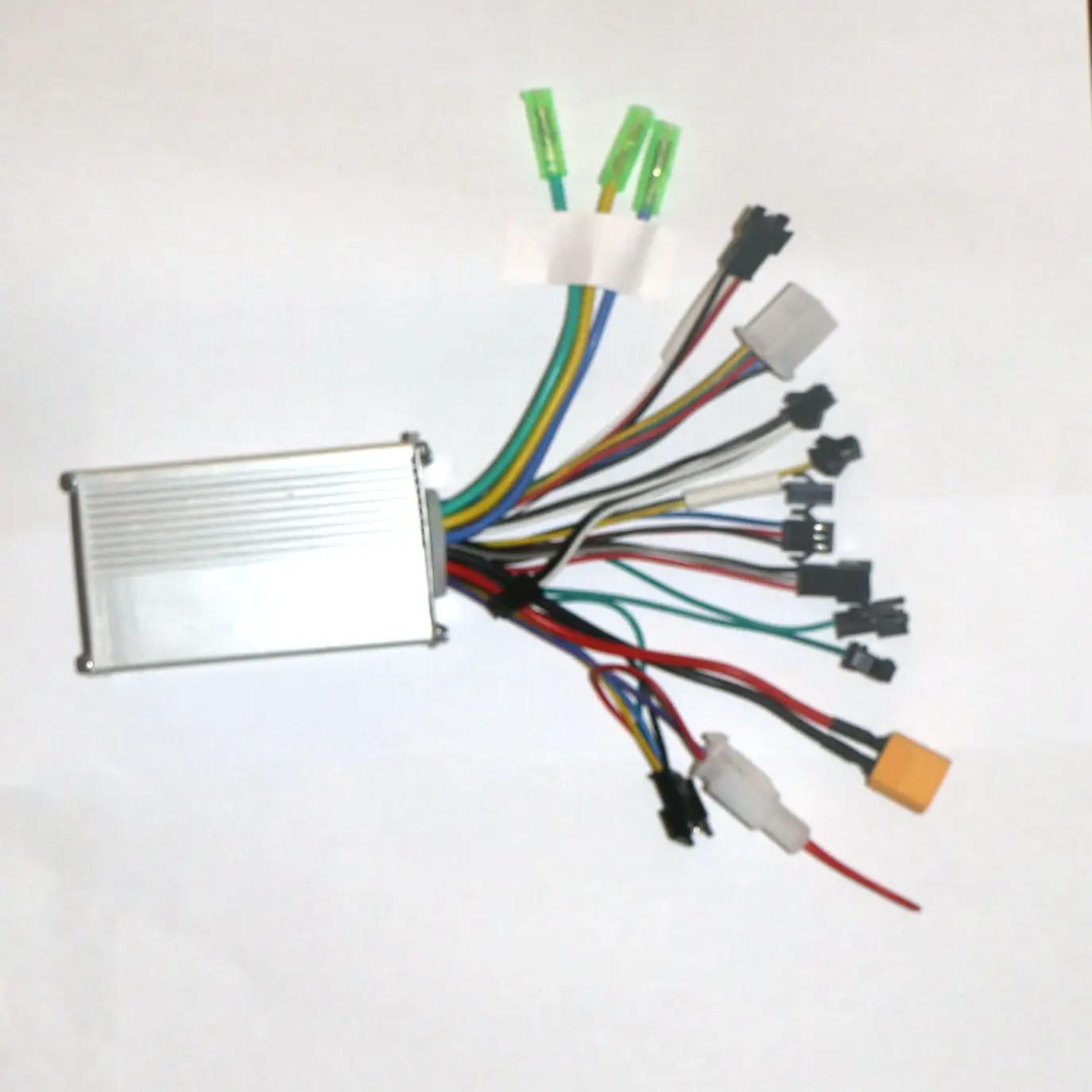 XT60 Brushless DC Motor Controller with LCD Acceleration Switch For 24V 36V 48V 250W 15A Electric Scooter and Electric Bicycle