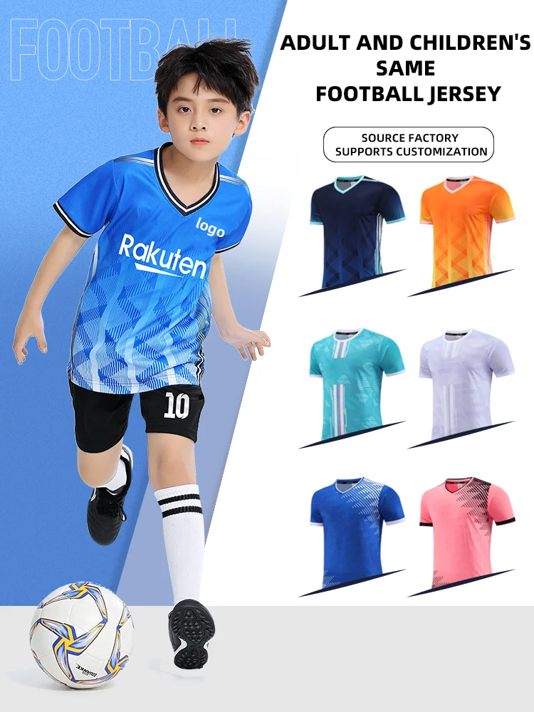 Maglia Calcio Personalizzabile LAIFU - Con Nome, Numero E Logo, Per Adulti E Bambini - Foto 4