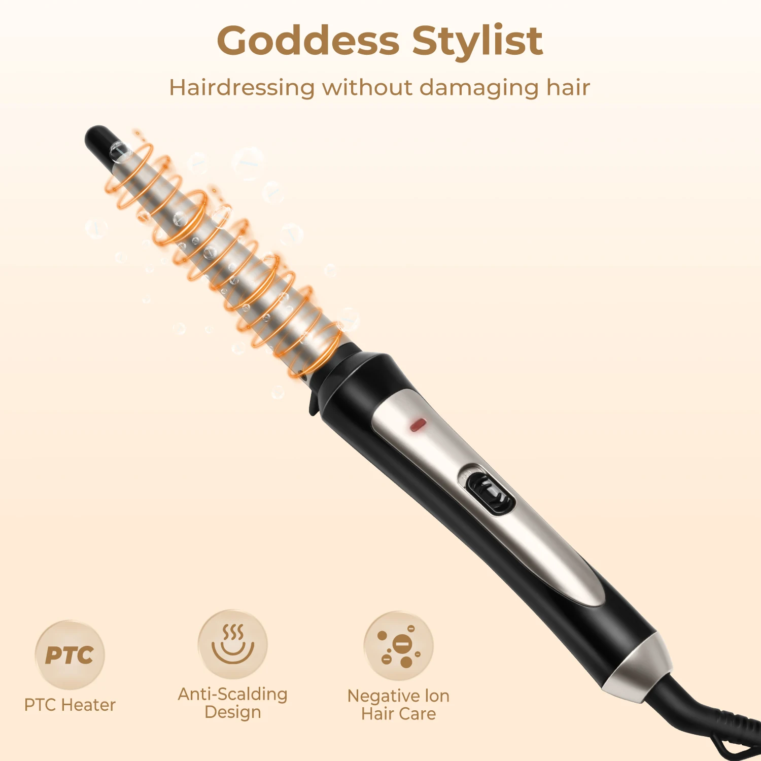 Ceramic Styling Tools professional Hair Curling Iron Hair waver Pear Flower Cone Electric Curler Roller Curling Wand
