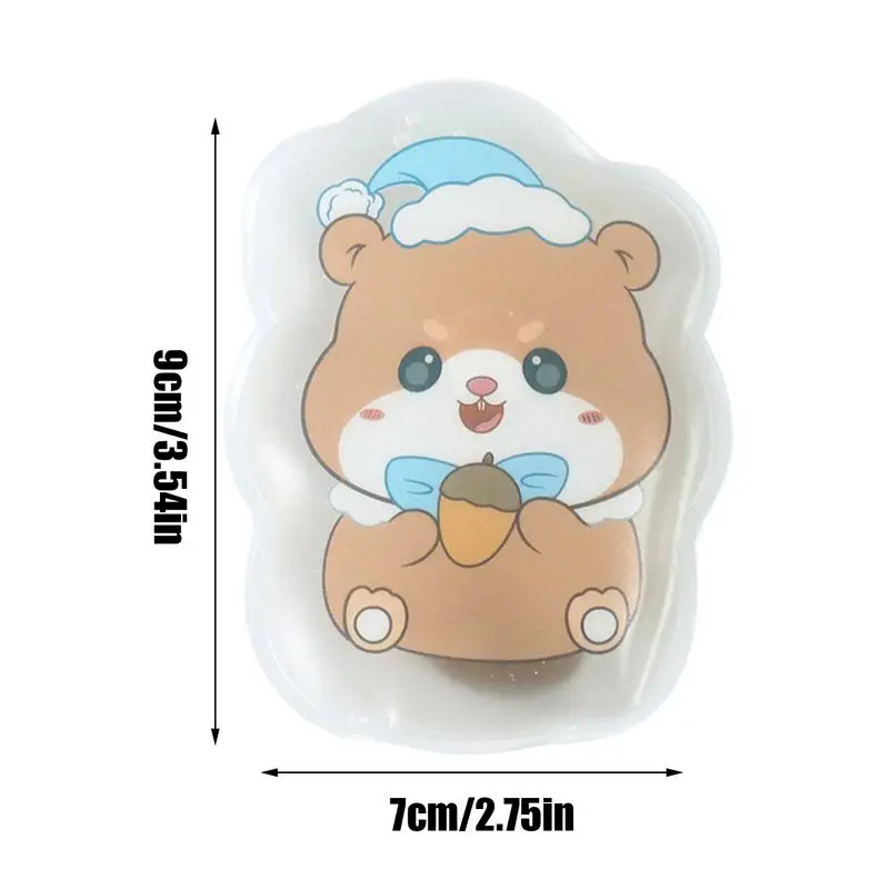 Hand Warmer Self-Heating Reusable Snap Hot Pack Winter Cartoon Heat Pad Pocket Outdoor Travel