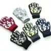 5-11Y Children Winter Knitted Warm Gloves For Boys Girls Student New Camouflage Anti Slip Mittens Outdoor Cycling Skiing Gloves 4