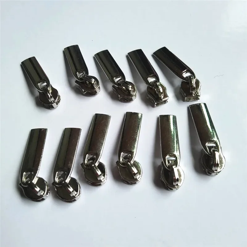3# Nylon Coil Wallet Female Bag Male Bag Luggage Zipper Puller 25/50/100Pcs zipper pullers