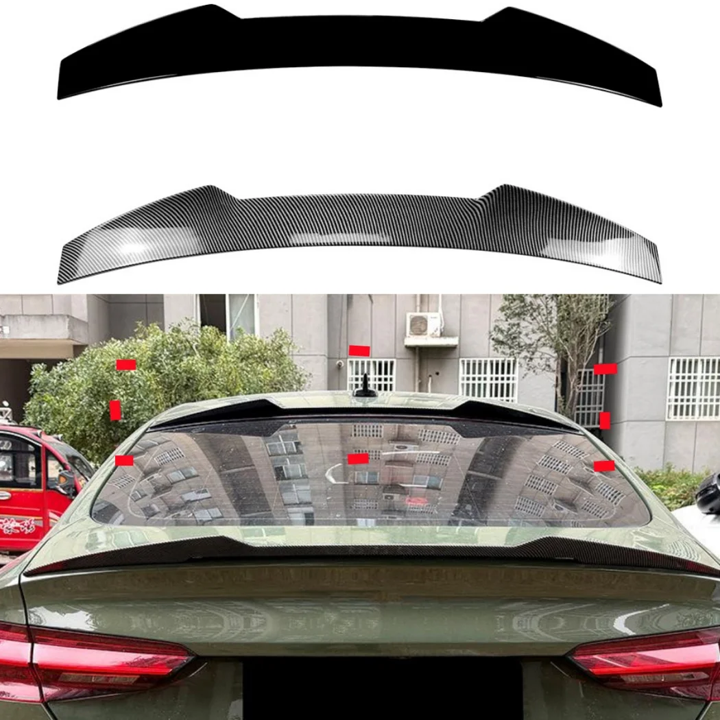 Spoiler Posteriore per Tetto Auto per Audi A5 F5 S5 RS5 B9 B9.5 Sportback 4 Porte 2017-2024, Accessori di Modifica e Tuning