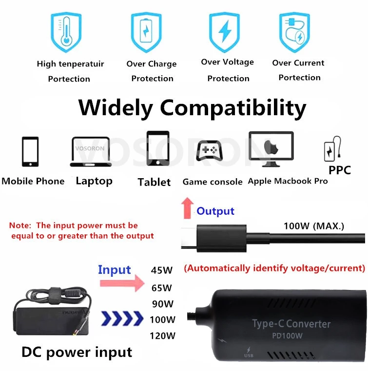 lenovo hp huawei telefone portatil tipo c cabo de carregamento conector 05