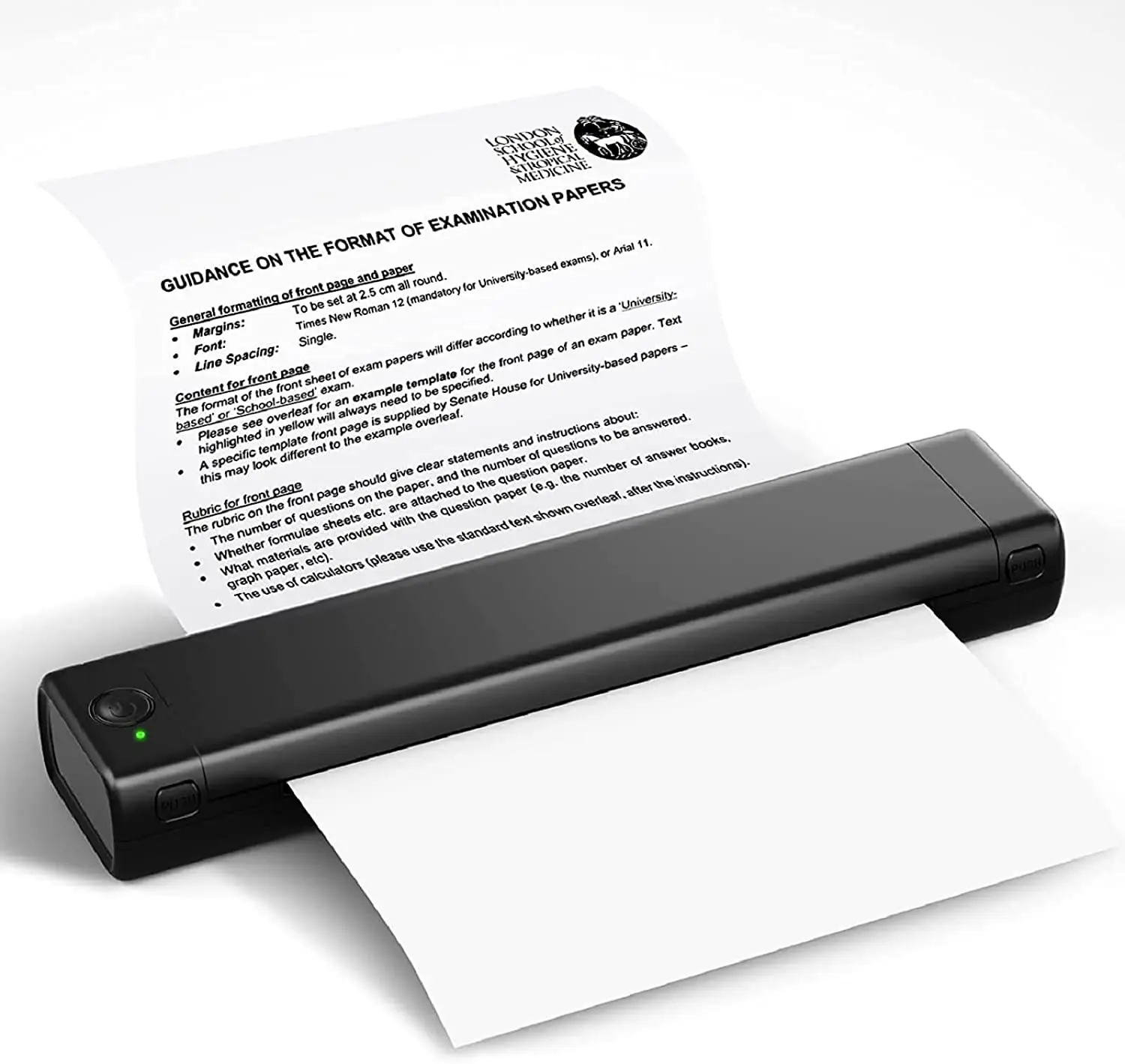 Impressoras portáteis sem fio para uso da impressora de viagens m08f ...