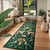 Carpet for Living Room Beige Botanical Jungle Tiger Print Rug Soft Non-Slip Machine Washable Floor Mat Hallway Bedroom Alfombra 3