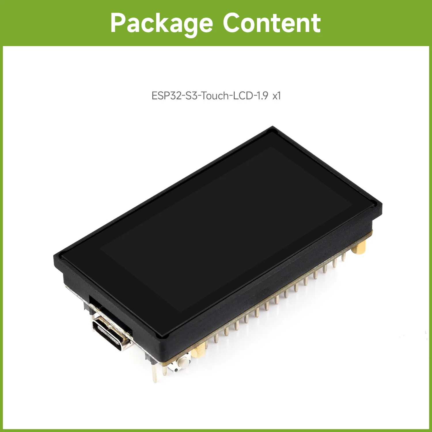ESP32-S3 1.91inch AMOLED AI Development Board With Accelerometer And Gyroscope Sensors 240x536 Resolution Display I480150759