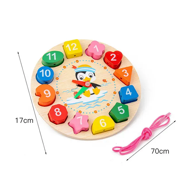 Montessori Baby Wooden Toys 1 2 3 Years Early Learning Baby Puzzles Montessori Child Games Educational Toys For Children 5
