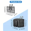 Bike Basket Front/RearFolding Bicycle Basket with Removable Liner Bag for Adult Carrying Dogs Pets Fruit&Bicycle Basket Perfect 6