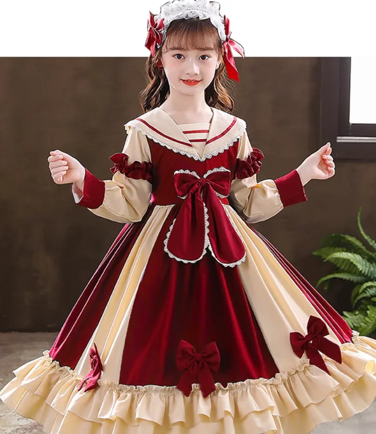 Girl Lolita Princess Dress Summer Dress Puff Skirt