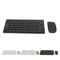 Wireless Keyboard Mouse Kit Slim Wireless Key Mouse Combo Portable Beautiful Power Saving Silent Button LED Indicator for Home - Image 5