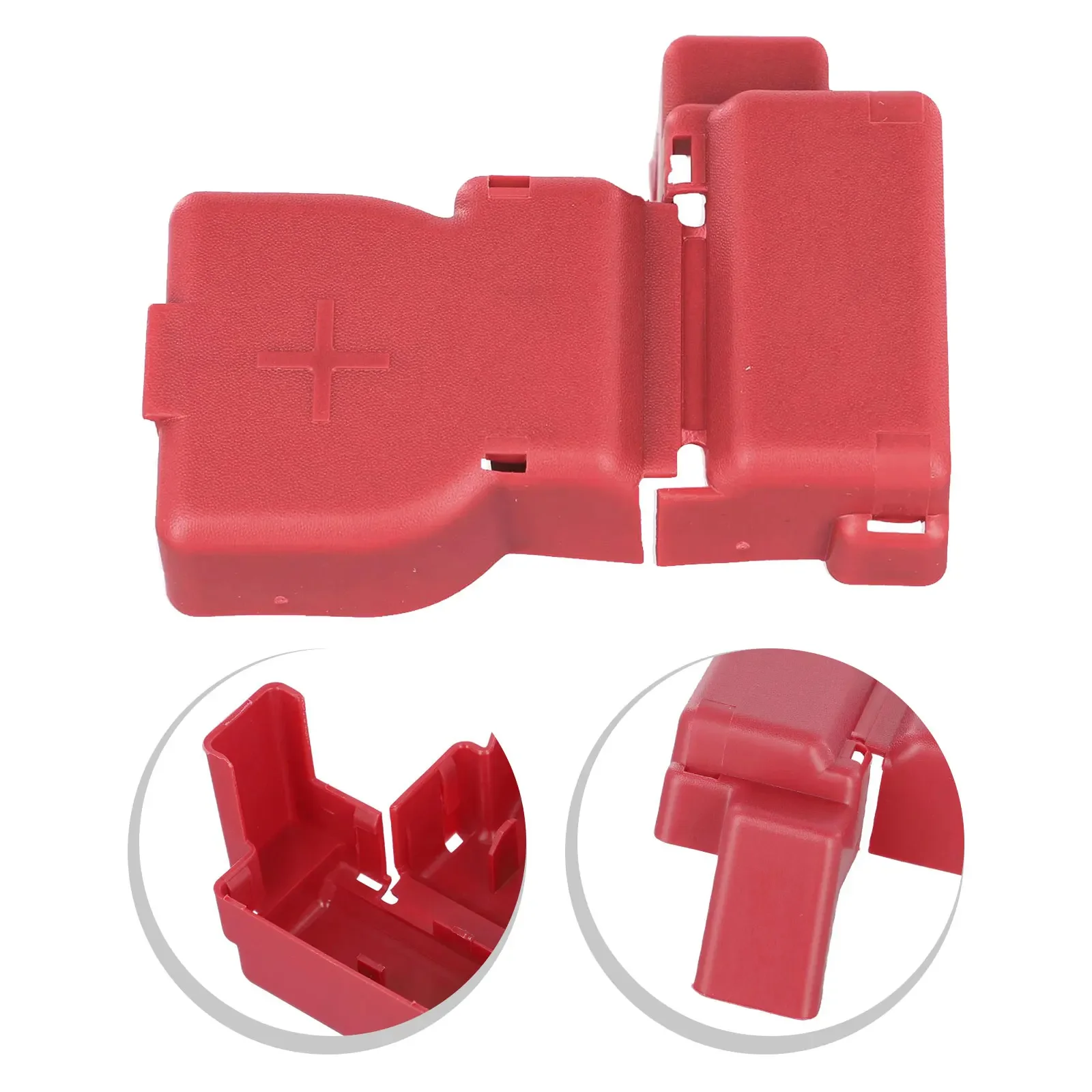 Battery Cap Replacement Battery Terminal Cover For Car Plastic Material Direct Replacement Easy Installation