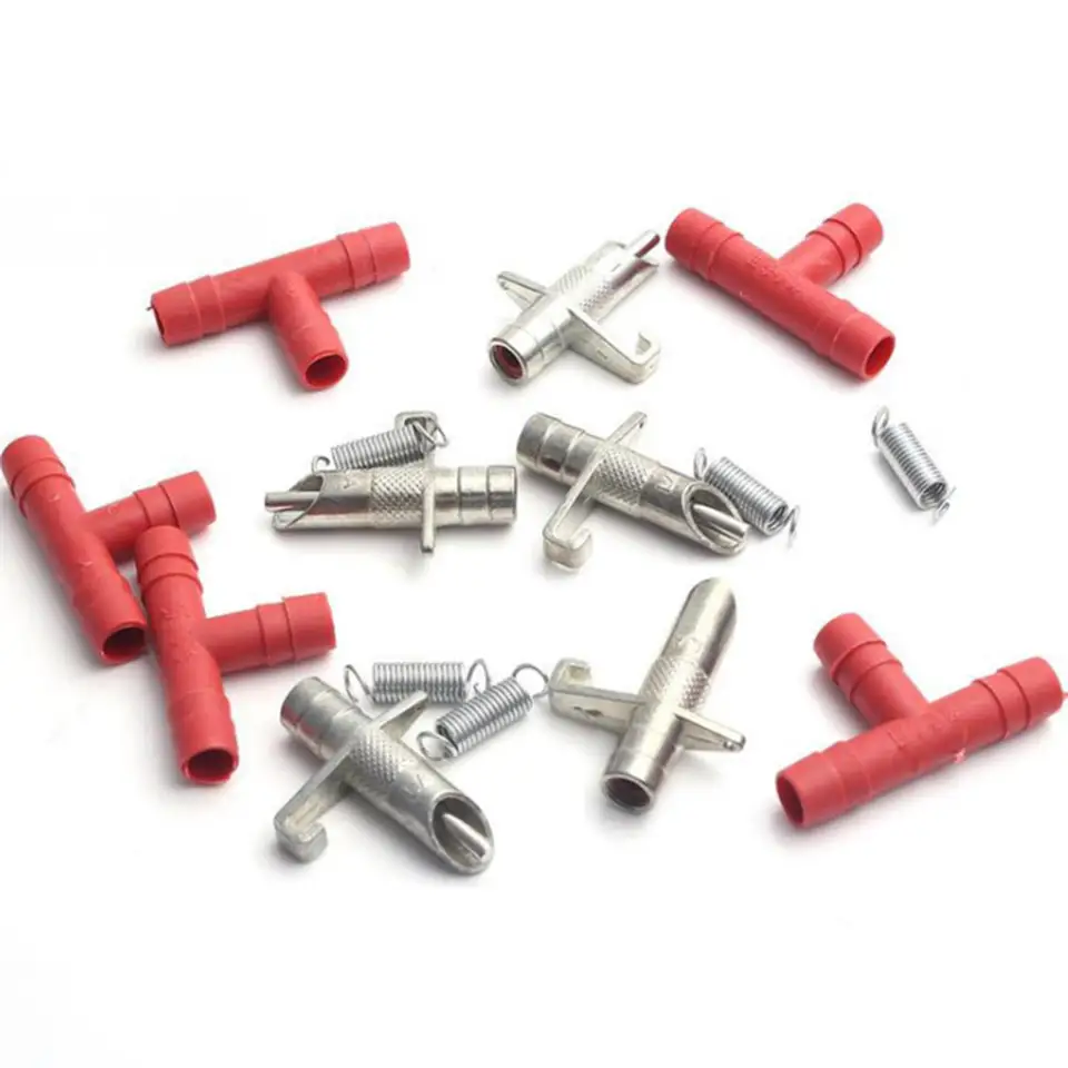 Abbeveratoi Automatici Per Conigli E Roditori - 10 Pezzi Con Capezzolo - Per Gabbie E Animali Piccoli - Foto 8