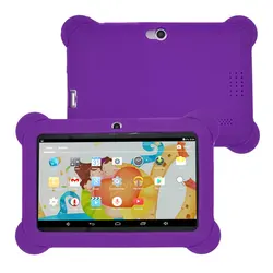 Tablette PC WIFI sans fil pour enfants écran tactile capacitif de 7 pouces jusqu'à 1.5GHZ A33 Quad Core Mali 400 MP GPU 