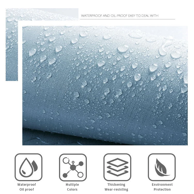 무광 단색 홈데코 필름 - PVC 방수 자가점착 벽지 스티커 롤 (벽 리모델링용)