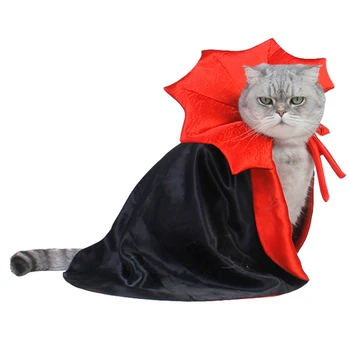 Vampire Cloak Costume for Cats and Small Dogs 1