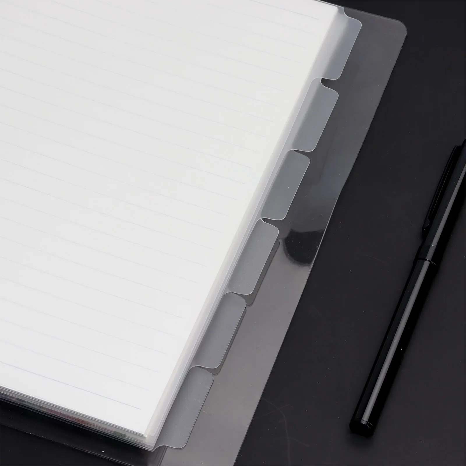 Transparent Binder Index Dividers 2