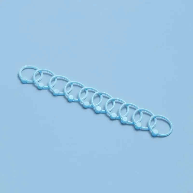 느슨한 잎 바인더 반지 유연한 책 반지, 색인 카드 반지, 열쇠 고리, 사무실, 학교 또는 가정용 노트북 종이 반지