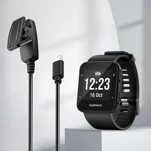 USB/Type-C Charging Cable for Garmin Forerunner 35 645 S20 Smart Charger Dock Data Clip Cradle For Garmin Vivomove Trend AliExpress