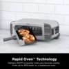 Foodi 2-in-1Flip Toaster 2-Slice Capacity Compact Toaster Oven Snack Maker Reheat Defrost 1500 Watts Stainless Steel 6 Functions 4