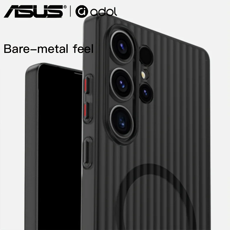 ASUS Shockproof MagSafe-Compatible Clear Protective Case with Ultra-Thin Matte Acrylic Cover