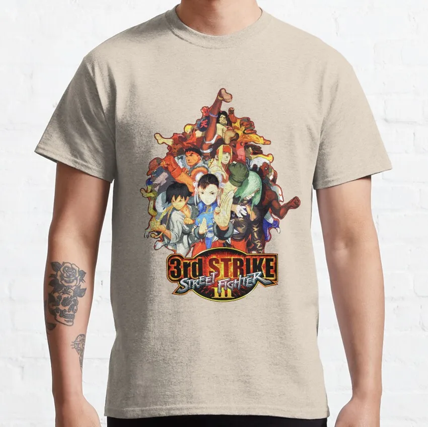 STREET FIGHTER III アレックス 90s Tシャツ Vintage streetfighter Third Strike alex Promo Tee Capcom Xl