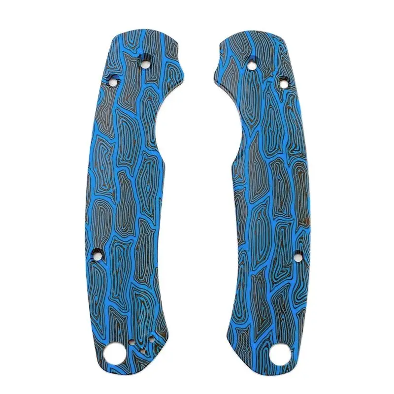 

1 Pair Custom Made DIY Handle Scales G10 Scales For Spyderco C81 Paramilitary 2 Para 2 PM2 Knifes Accessories