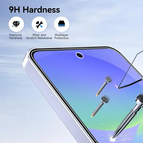 3PCS HD Tempered Glass Screen Protector for Samsung A17 A27 A37 A57 A16 A26 A36 A56 A55 A53 A54 A35 A25 A15 Galaxy S26 S25 Ultra - Image 5