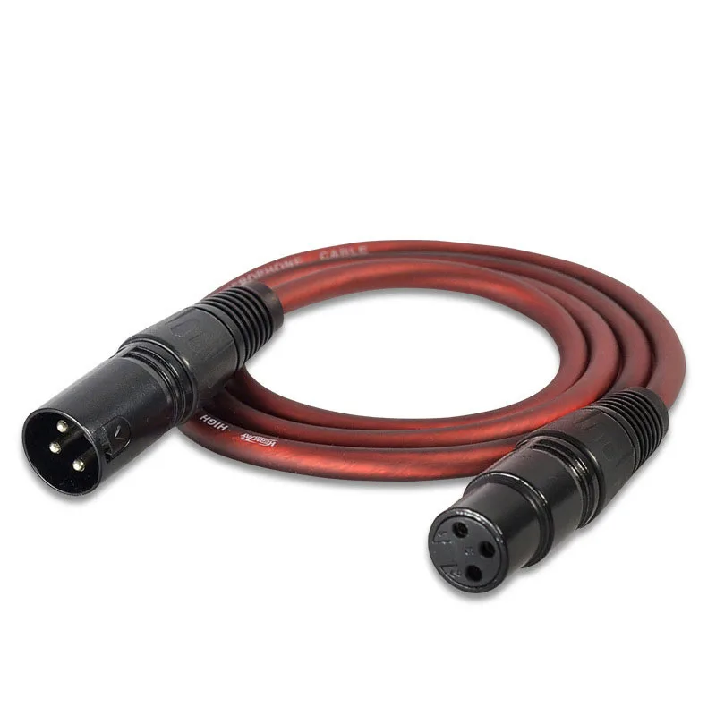 

10pcs 1m Male to Female Audio Signal Cabl XLR Karon Microphone Mixe EQ Line