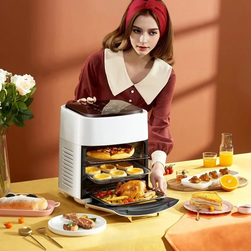 Air Fryer 15L Intelligent Controls Versatile Smoke-Free Cooking
