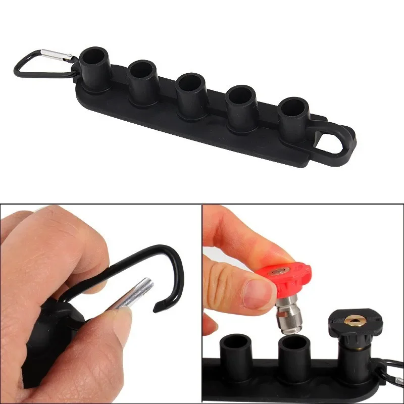 Pressure Washer Spray Nozzle Holder Conveneint Lightweight Washer Spray Washer Lance Wash Extension Daily for Indoor Garden 3