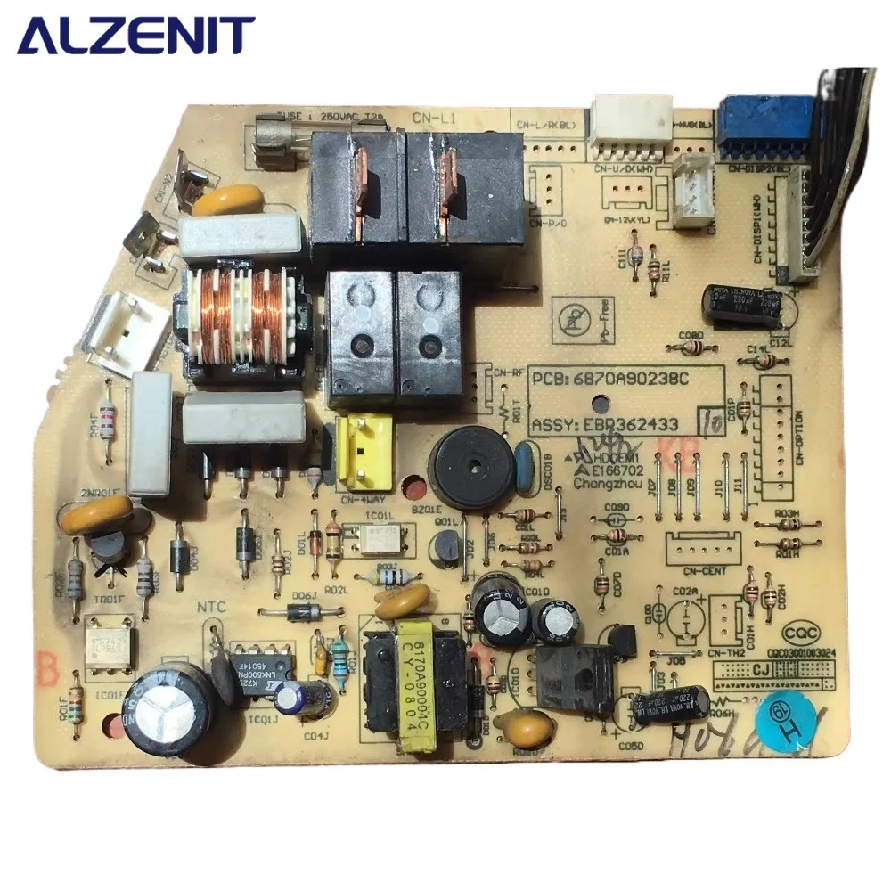 

Used Control Board For LG Air Conditioner 6870A90238C EBR362433 Circuit PCB Conditioning Parts