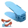 1-4Pcs Shoe Slots Organizer, Adjustable Shoe Support Rack, Double Layer Stack Shoe Holder, Shoe Stacker For Closet Organization 2