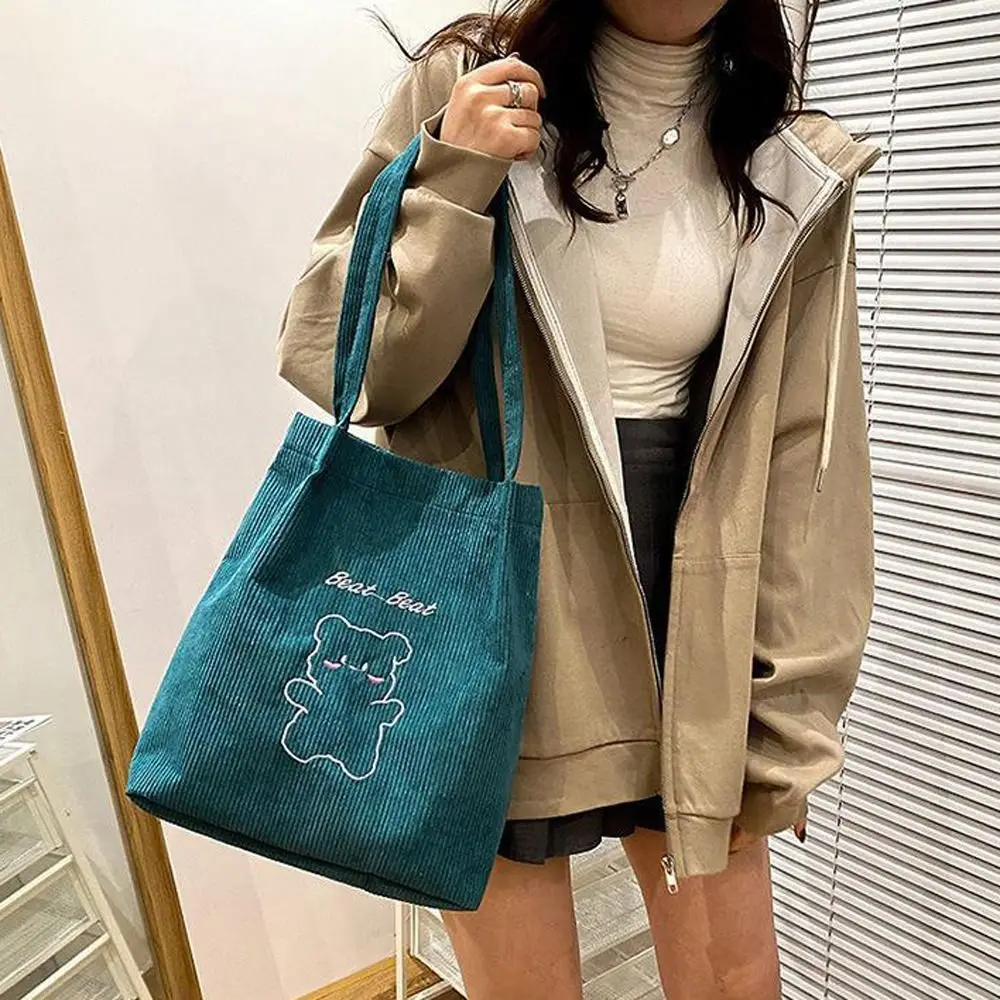 

Bags Purse Wallets Makeup Cosmetic Bag Storage Bag Large Capacity Mummy Bags Bear Shoulder Bags Women Handbags Korean Tote Bags