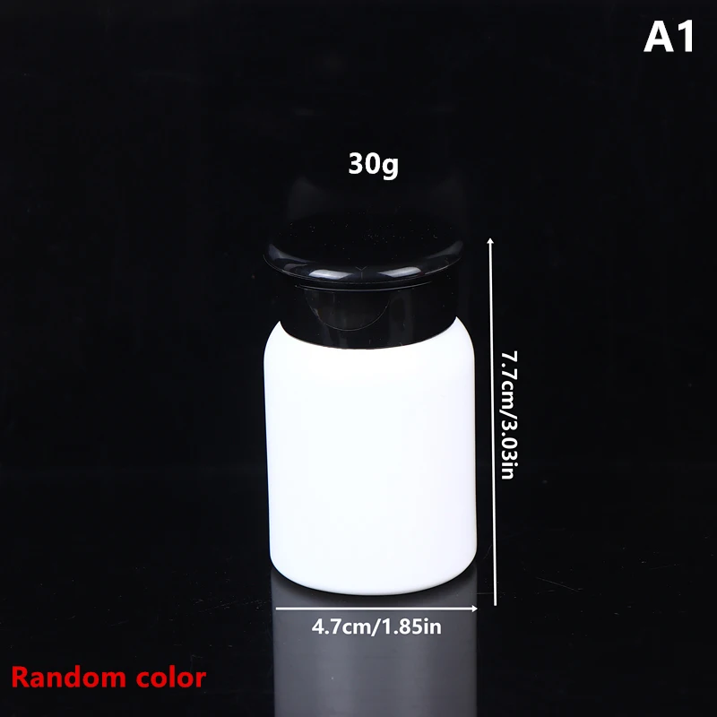 1PC 30/50/100/150/200/250/300g Doldurulabilir Talk Pudrası Şişesi – Plastik Kozmetik Toz Kabı