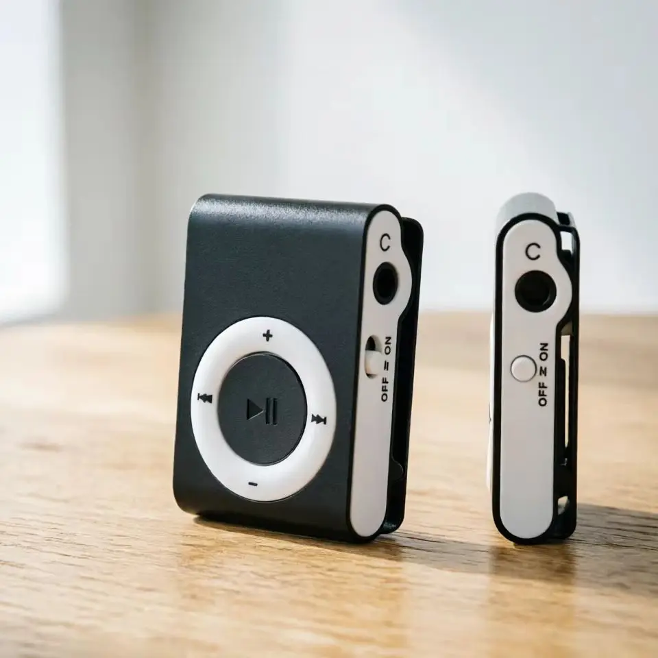 Portable Mini MP3 Player with Stylish Design and Colorful Clip