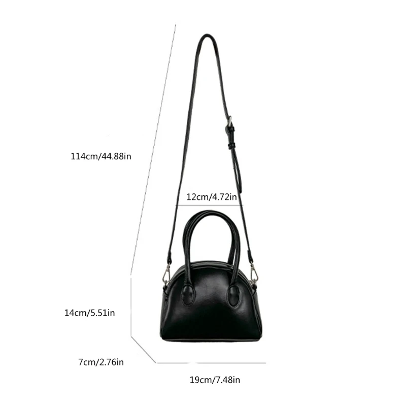 Unique PU Handbag Practical and Fashionable Crossbody Purse Shoulder Pack