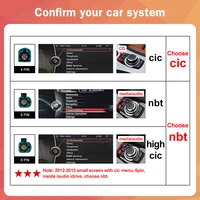 Autoradio sans fil CarPlay Android Auto, lecteur multimédia, écran d'affichage Linux pour BMW série 5 F10 F11 2012 – 2017 CIC NBT 3