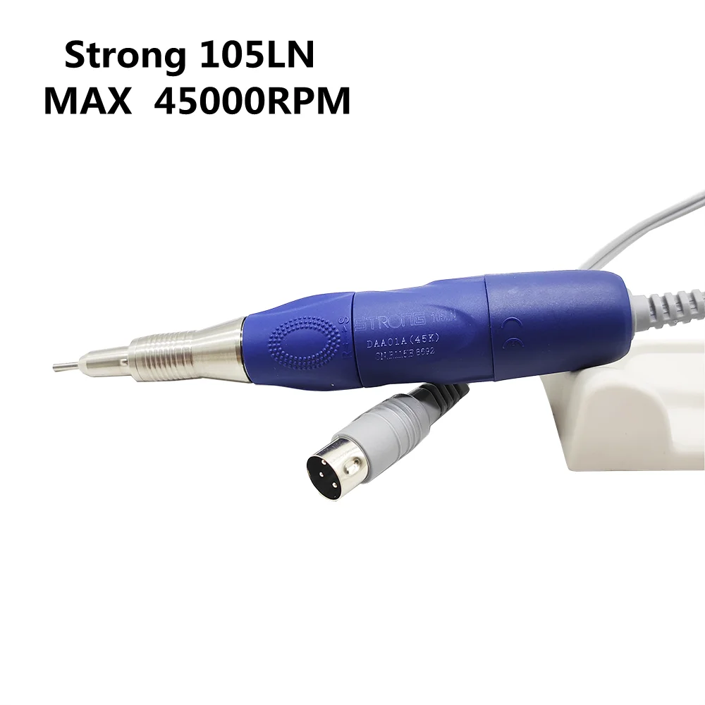 40K Strong 105L Micro Motor Pen 45K 105LN Electric Nail Drill Handle For Strong 210 Manicure Machine Set Tool Polish Equipment 4