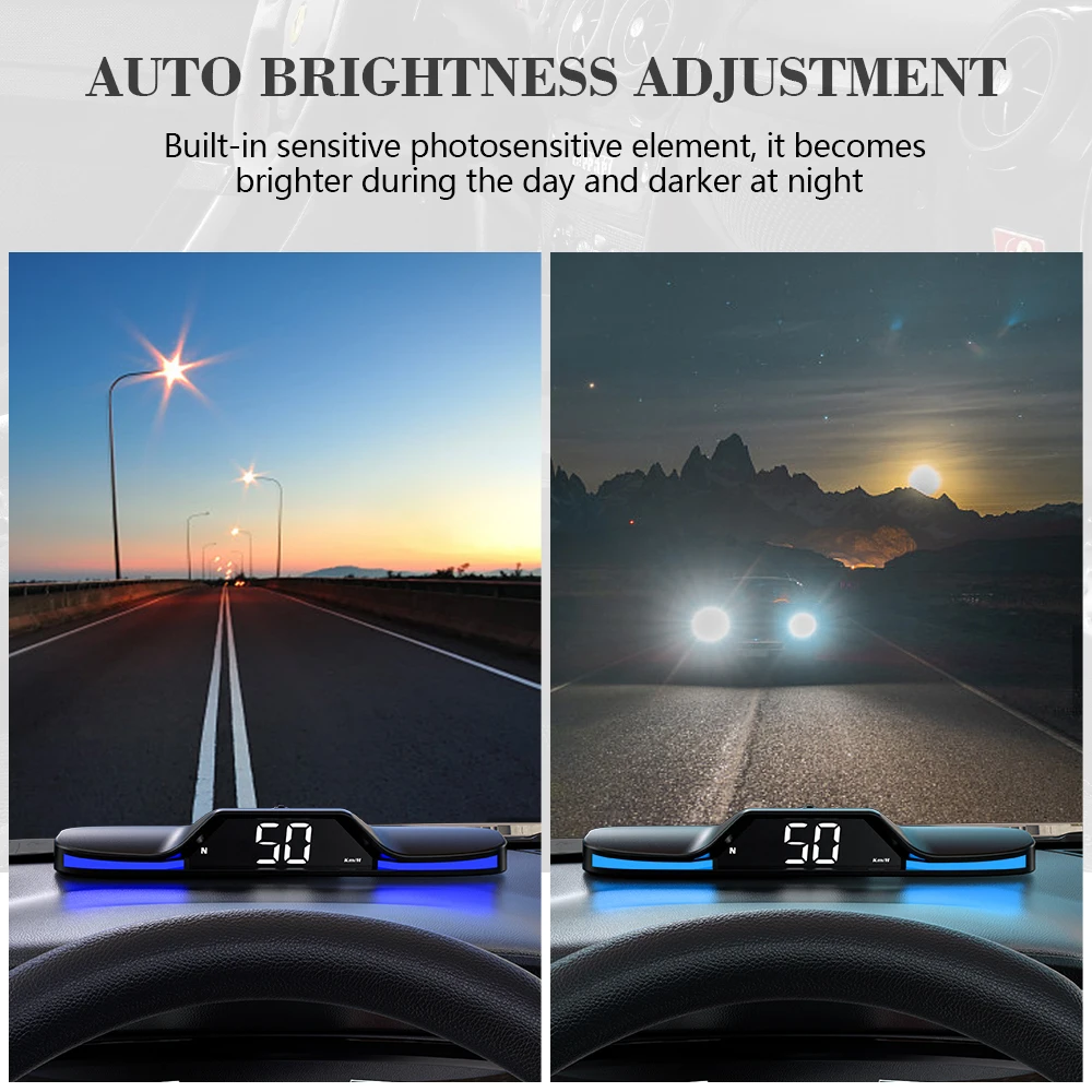 Geyiren G15 GPS  ӵ, ڵ  ÷  Ÿ,  溸 HUD ð ħ, ڵ ׼