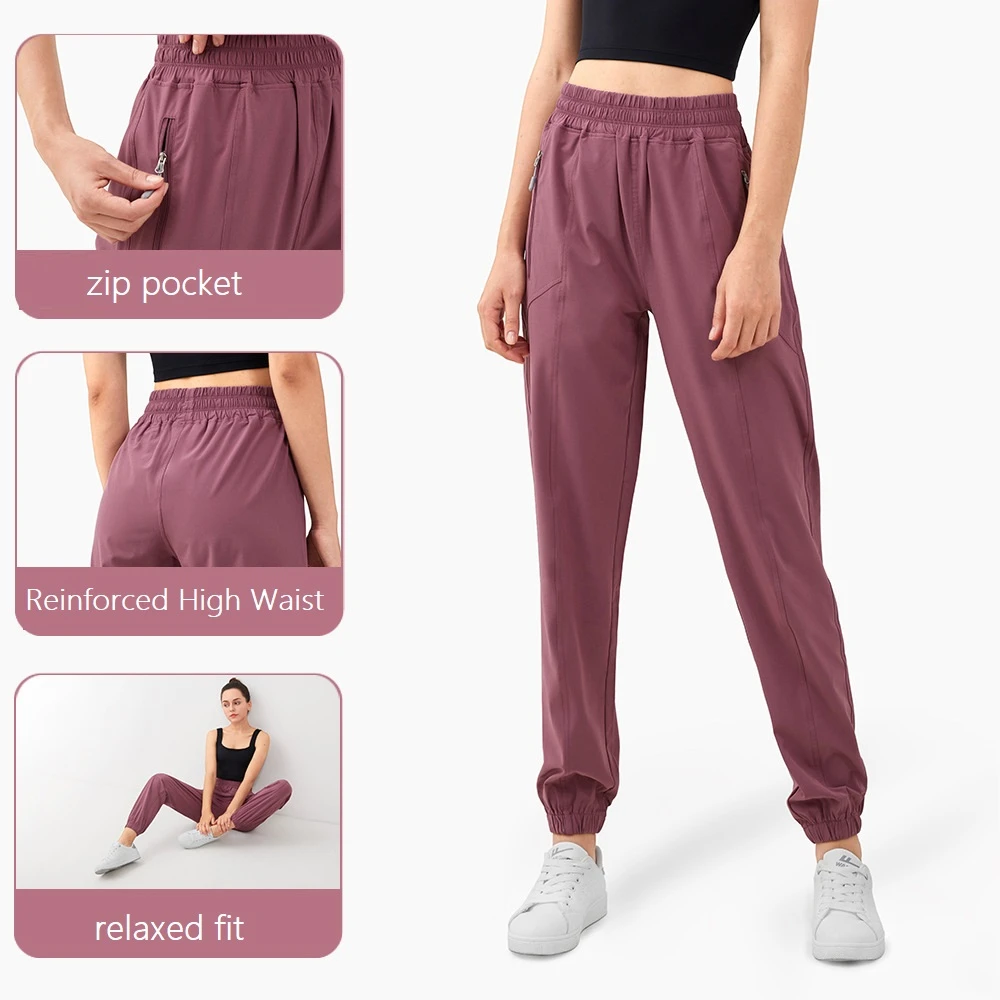 Relaxed Fit Yoga Pants With Pockets