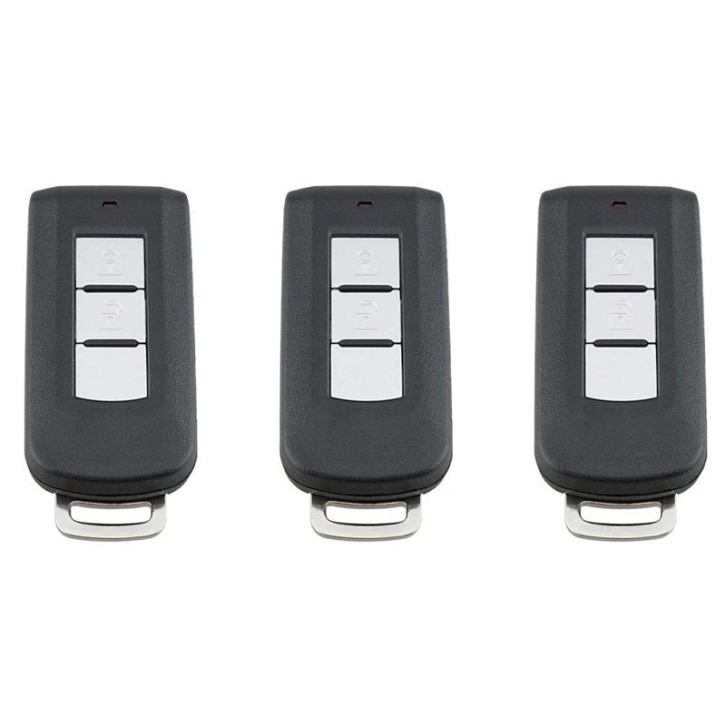 

3X For Mitsubishi Montero L200 2015-2020 GHR-M004 2 Buttons 433Mhz Remote Key Fob ID46 Chip